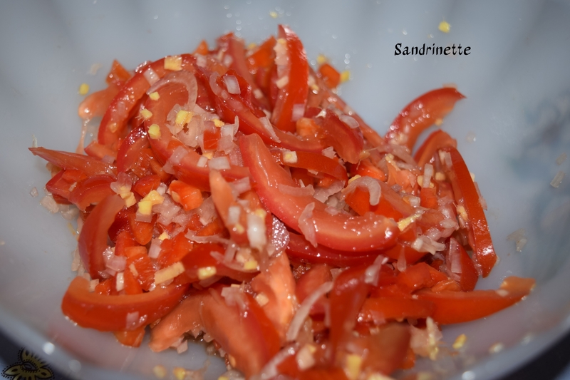 Salade kachumbari - sandrine dans tous ses états