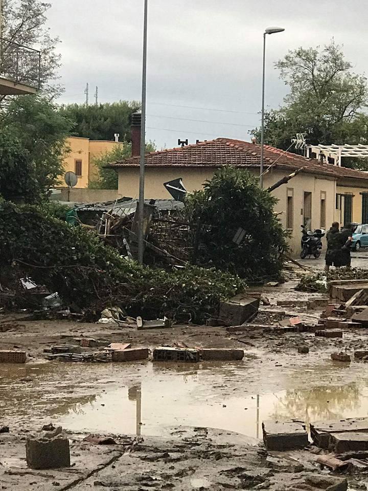 Bomba d’acqua su Livorno, 250 mm di pioggia in 2 ore: «Massimo livello di criticità» (FOTOGALLERY) - Greenreport: economia ecologica e sviluppo sostenibile
