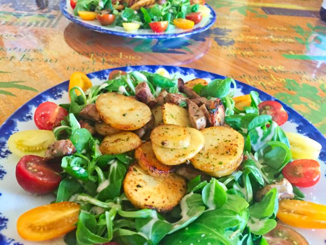 ♨ Recette de Salade Sarladaise | Cuisine Blog