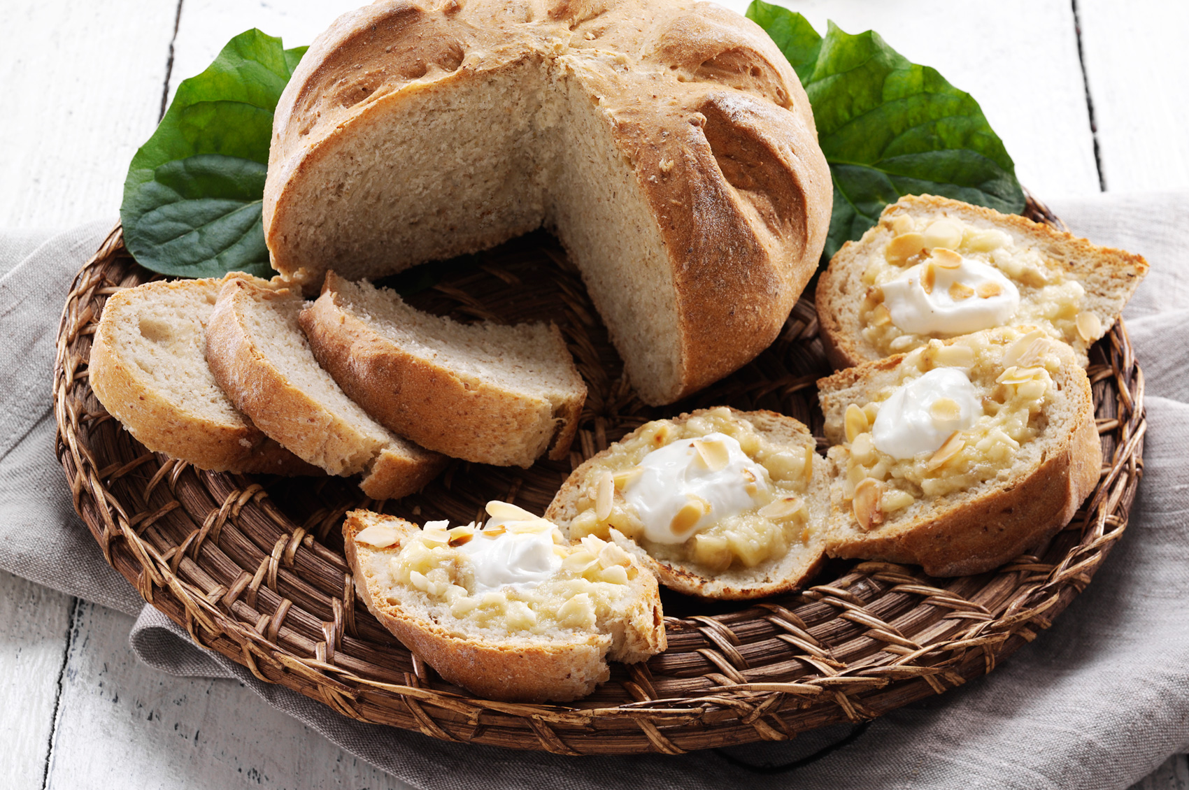 Pane integrale super veloce con bicarbonato di soda - Fatti di Bio