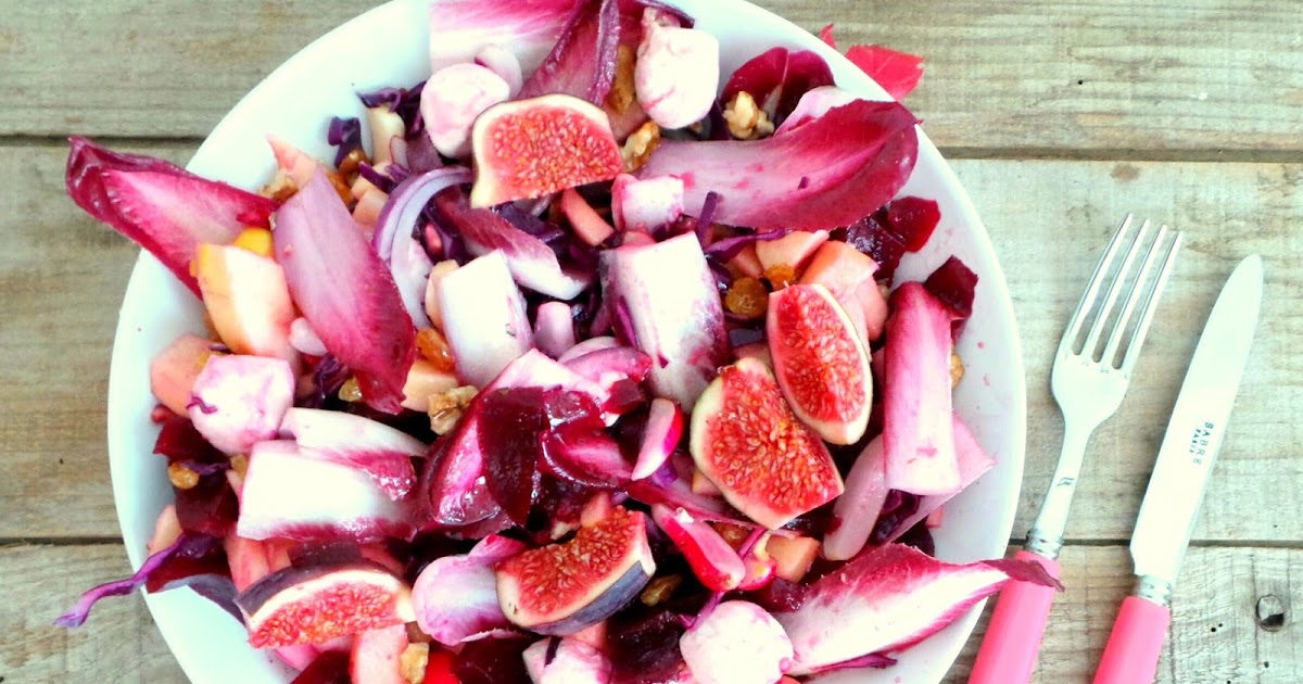 My Culinary Curriculum: Salade rose automnale (Pink autumn salad)