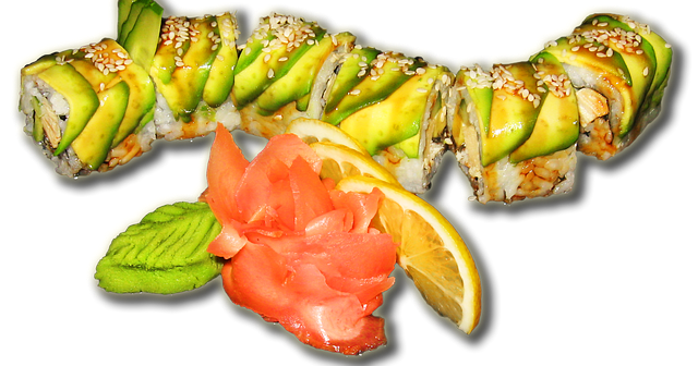Street Food, Cuisine du Monde: Recette de salade en forme de dragon (riz, poisson, crevettes, caviar rouge ou oeufs de lump, mayonnaise)