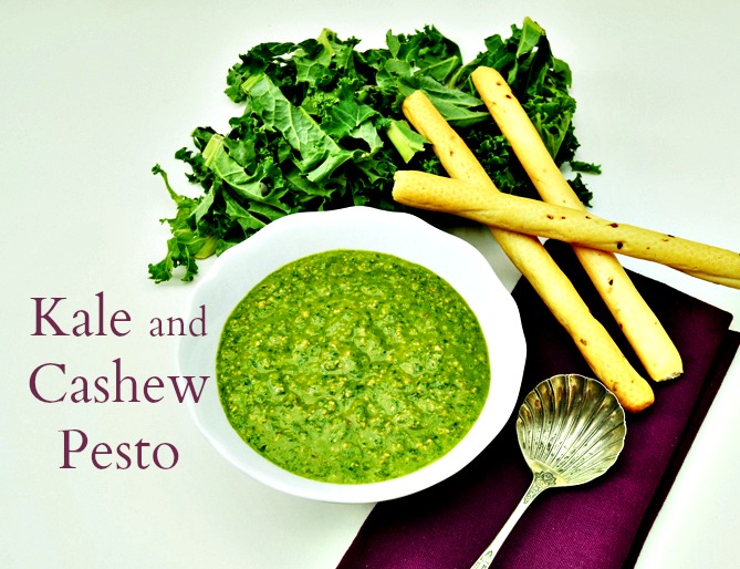 Kale and Cashew Pesto (dairy free & vegan) - Tinned Tomatoes