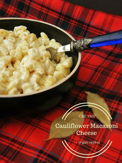 Creamy Cauliflower Macaroni Cheese - Vegetarian and Vegan Recipes - Tinned Tomatoes