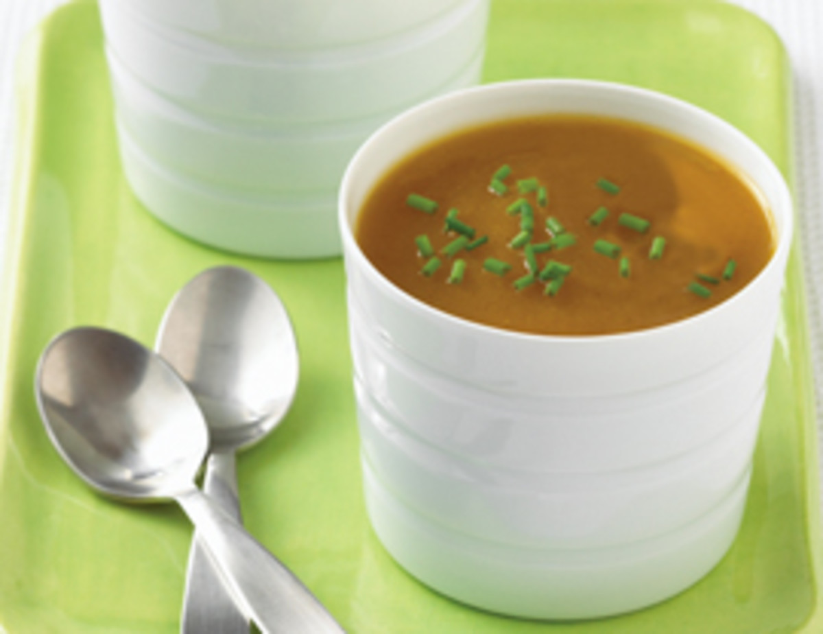 Spiced Kabocha Squash Soup Recipe - Vegetarian Times
