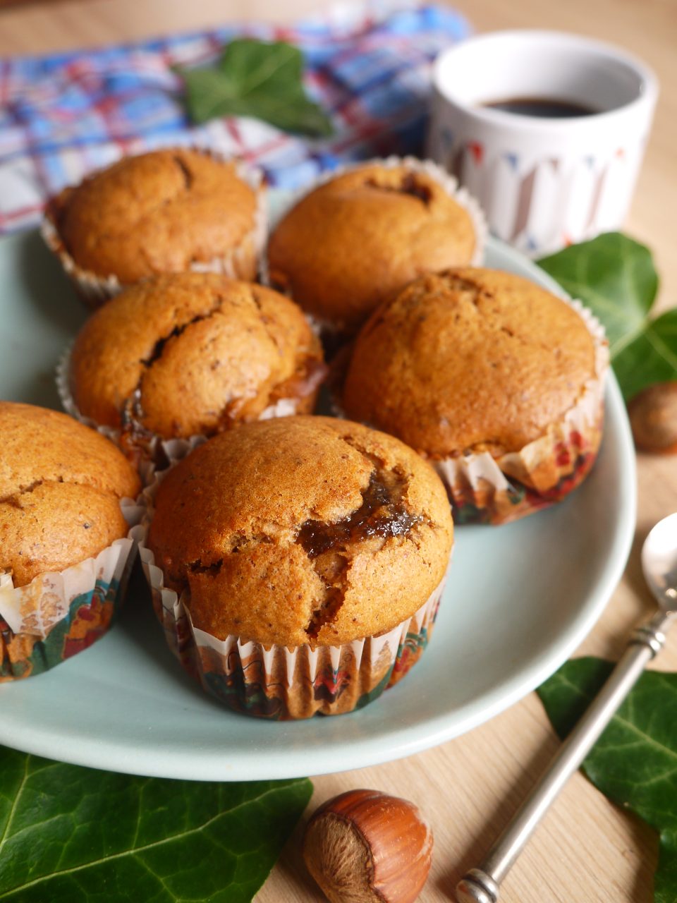 J'ai testé les muffins aux épices et à la confiture de myrtilles du blog « Envie d'une recette végétalienne? » | Une végétarienne presque parfaite