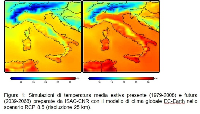 La "nuova normalità" dell'estate italiana: Cnr, dal 2050 oltre 3 °C in più - Greenreport: economia ecologica e sviluppo sostenibile