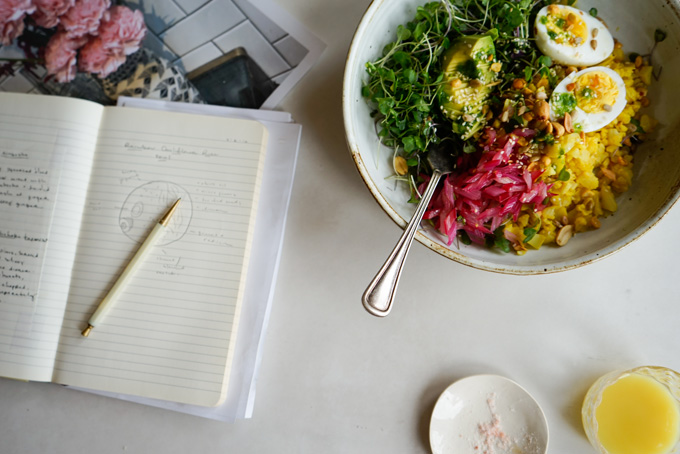 Rainbow Cauliflower Rice Bowl Recipe - 101 Cookbooks