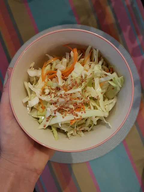 Ma p'tite salade de chou & carotte à la japonaise | Ma p'tite cuisine