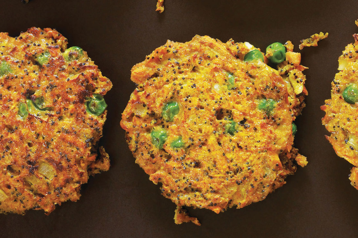 Curried Sweet Potato Fritters Recipe - Vegetarian Times