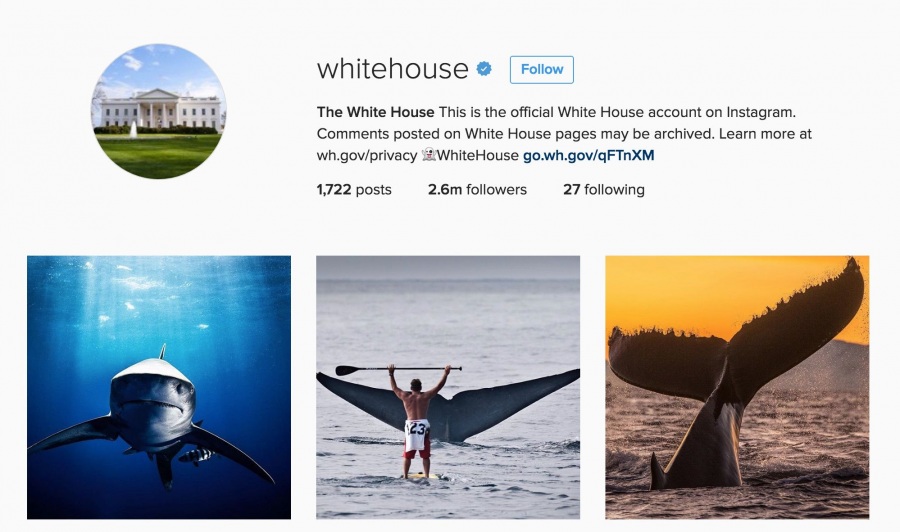 La Casa Bianca invasa dagli oceani (su Instagram) - Focus.it