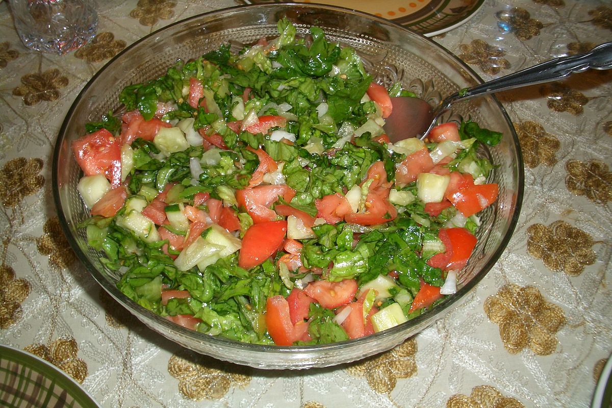 Arab salad - Wikipedia