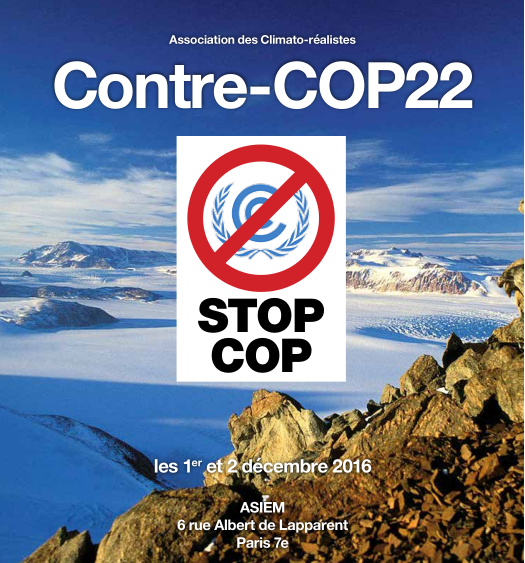 Programme de la contre-COP 22 - Changement Climatique