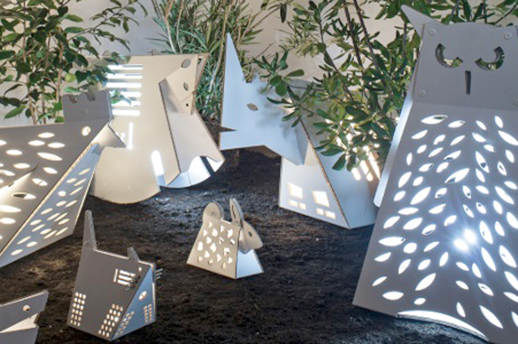 Zoo Small, le lampade in cartone completamente riciclabili - Fatti di Bio