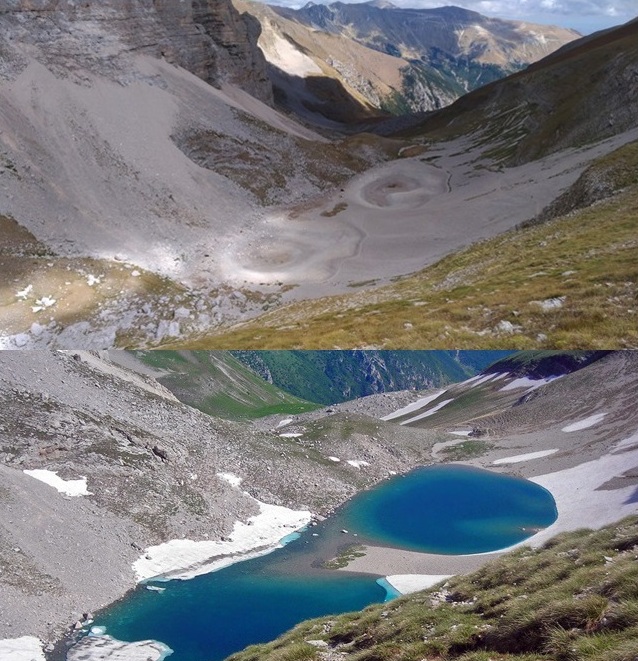 Gli unici due laghi glaciali dell’Appennino non ci sono più, a causa della siccità - Greenreport: economia ecologica e sviluppo sostenibile
