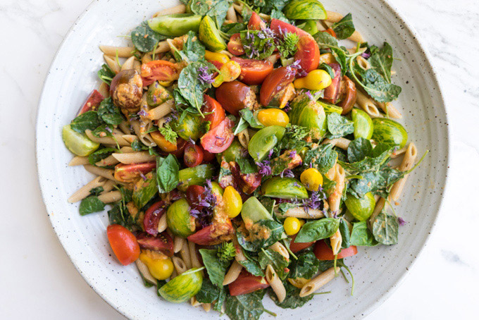 All-The-Tomatoes & Pasta Salad Recipe - 101 Cookbooks
