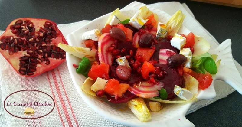 La cuisine & Claudine: Salade 'Pink