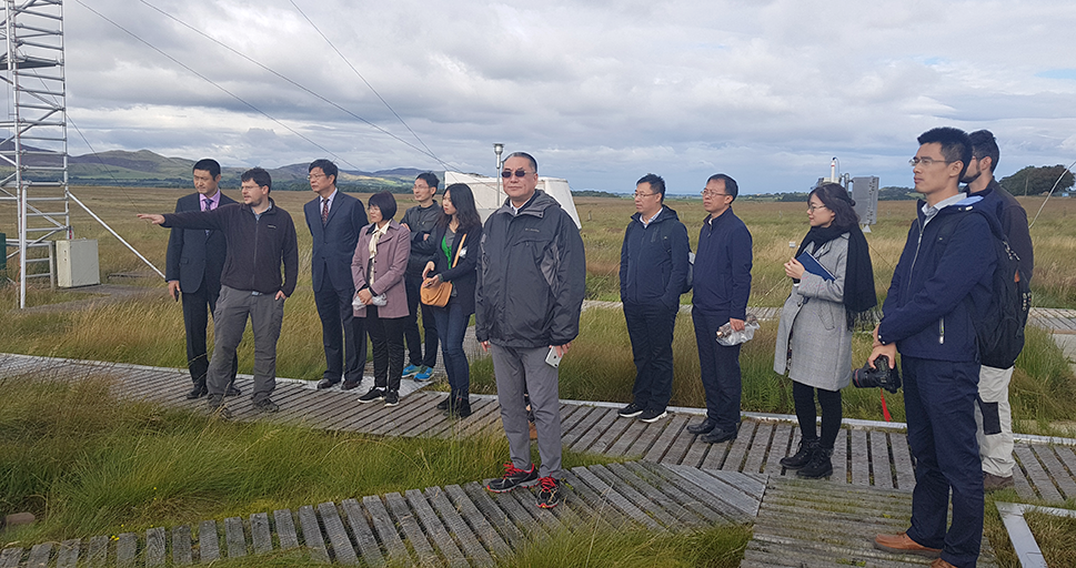 Delegation from the China Meteorological Administration visits CEH | Centre for Ecology & Hydrology