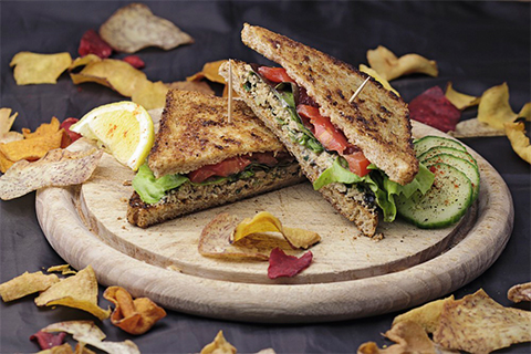 Veganes Thunfisch-Sandwich