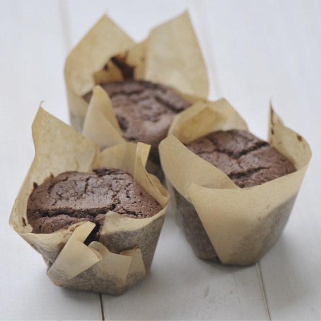 Muffins de chocolate - Espacio Culinario