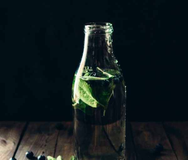 Salbei Heidelbeer Wasser | minzgrün