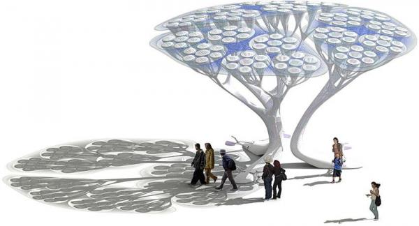 5 árboles artificiales que generan electricidad - EcologíaVerde