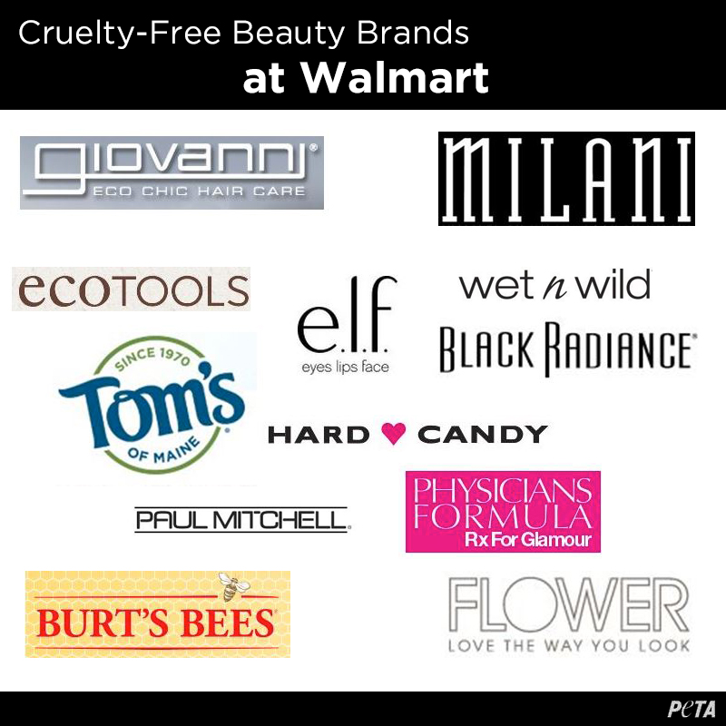 Cruelty-Free Beauty Brands at Walmart | Blog | PETA Latino