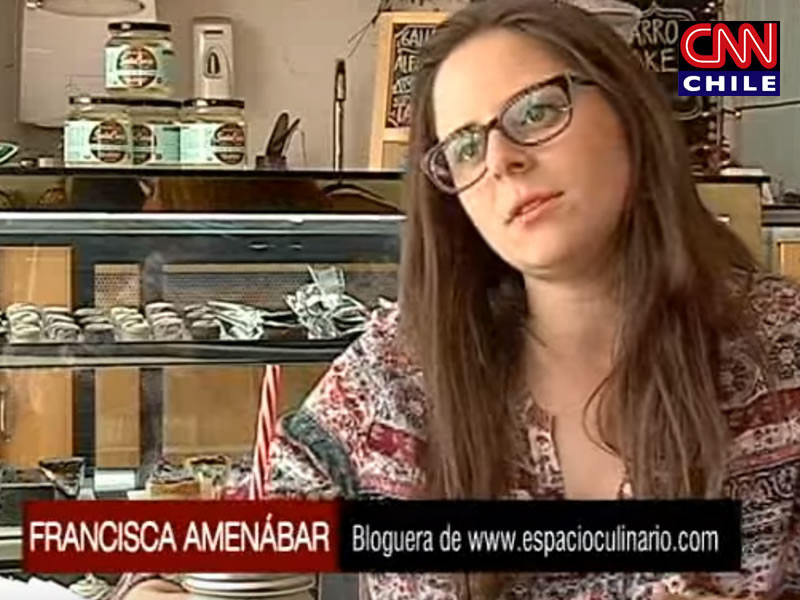 Prensa: Nota en CNN Chile - Espacio Culinario