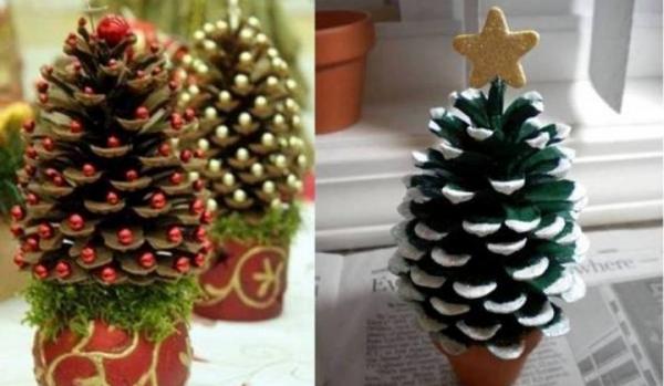 Adornos reciclados para el árbol de Navidad - EcologíaVerde