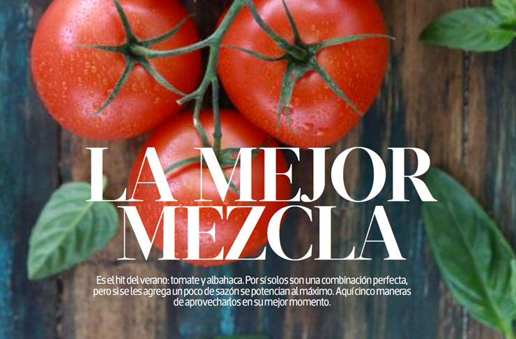 Revista MujerLT: Tomate&Albahaca - Espacio Culinario