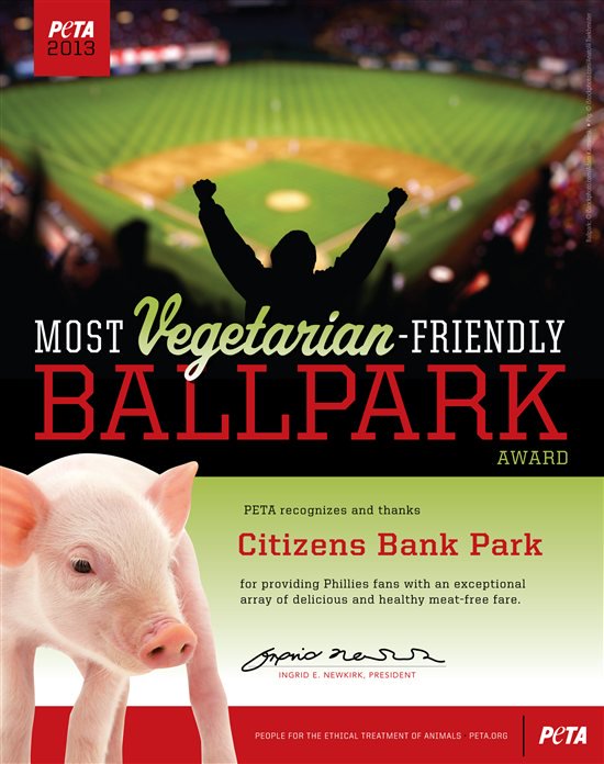 Los 10 estadios de béisbol más amigables con el vegetarianismo para 2013 | Blog | PETA Latino