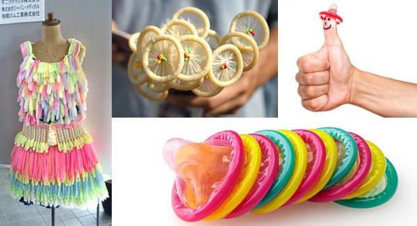 Ideas locas para reciclar condones - EcologíaVerde