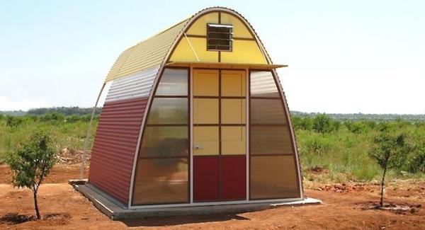 Casa sostenible que se construye en un sólo día - EcologíaVerde