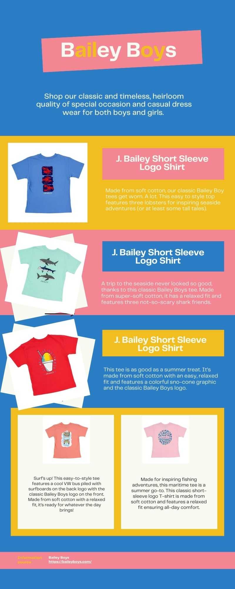 Designer Clothing Outlet For Kids | Bailey Boys