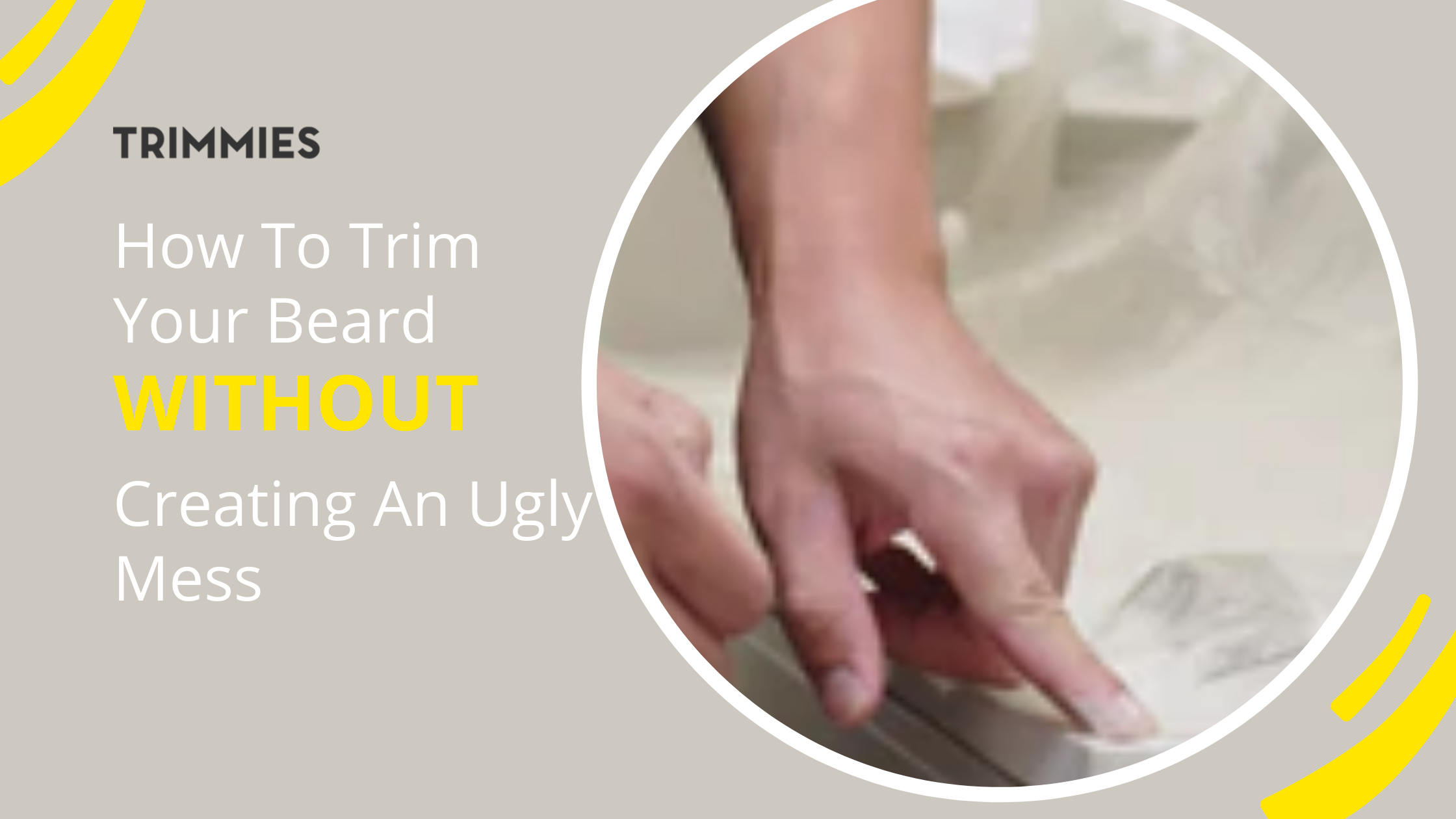 Disposable Beard Trimming Liners- Let's Not Make Mess – Trimmies LLC