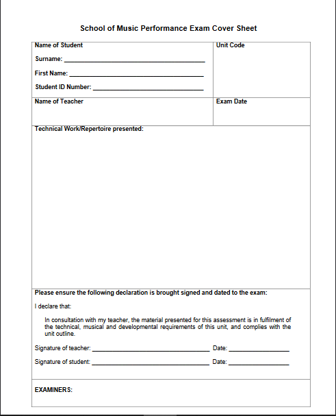 UWA Assignment Cover Sheet