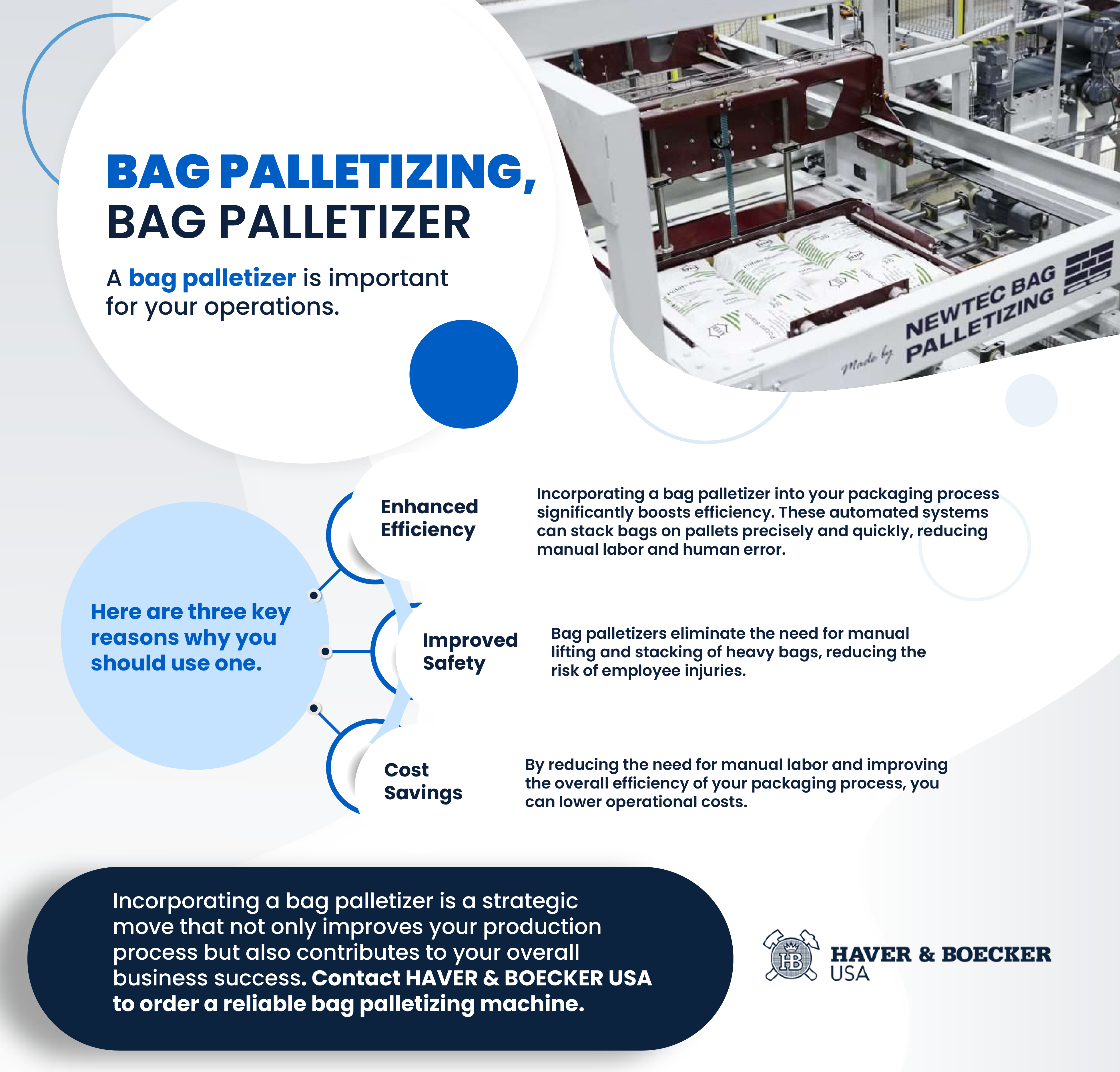 4 Ways Automated Palletizing Machines Increase Workplace Safety – Haver & Boecker USA