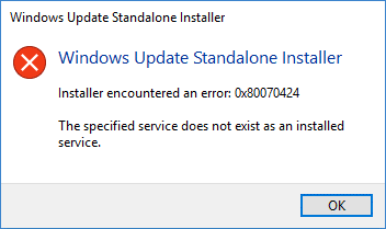 [FIXED] The Specified Service Does Not Exist as an Installed Service