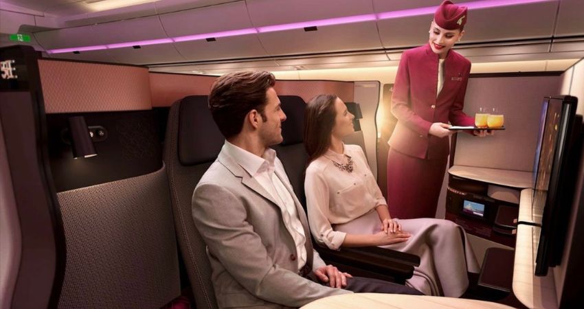Qatar Airways Upgrade to Business