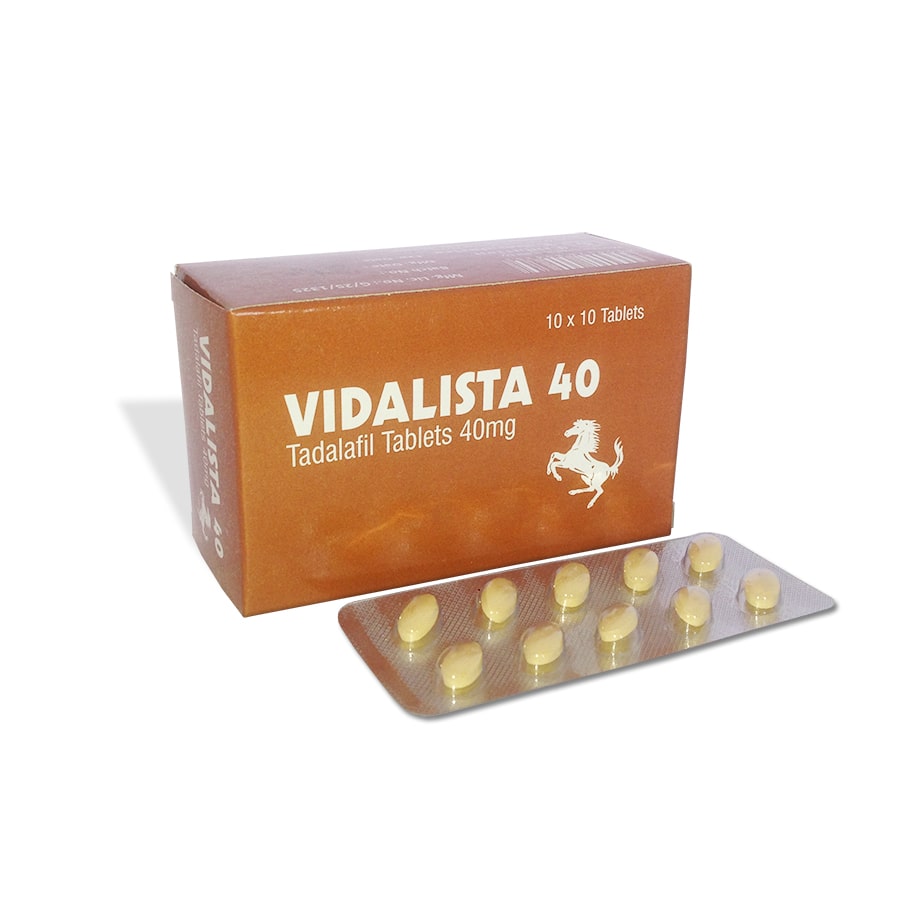 Vidalista 40 mg - Solution Of Weak Erection