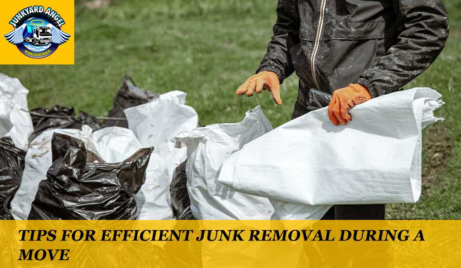 Professional junk removal assistance for movers